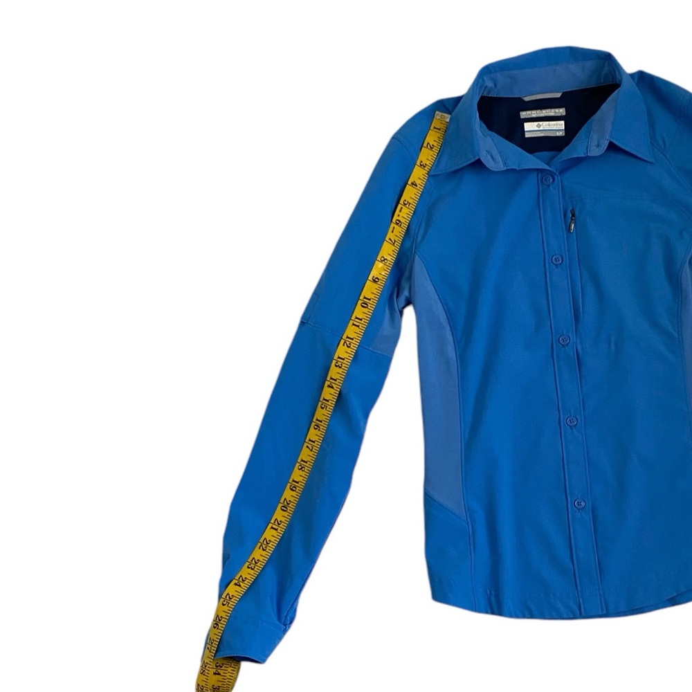 Columbia Omni-shade sun protection long sleeve hiking/ fishing size SP - Picture 2 of 9